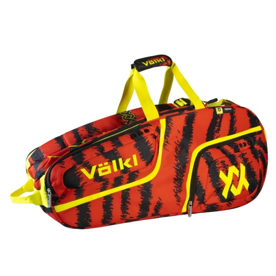  Volkl Zebra Combi Τσάντα Τέννις Lava/Black/Neon Yellow