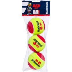 Babolat Red Felt x 3 Stage-3 Μπάλες