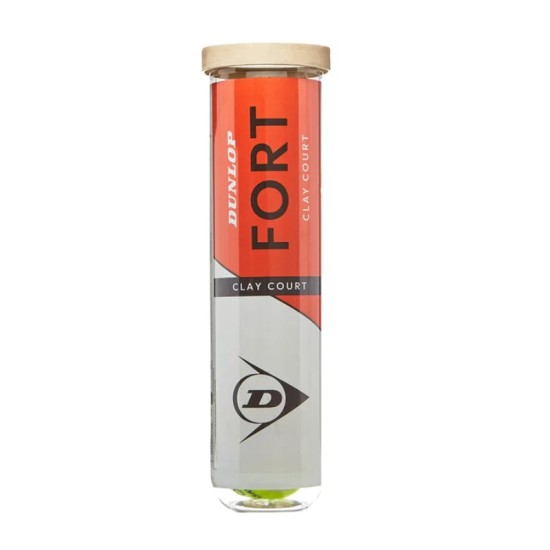 Dunlop Fort Clay Tennis Balls x 4