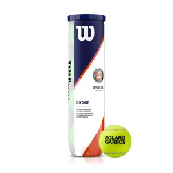 Wilson Roland Garros Clay Court Tennis Balls x 4