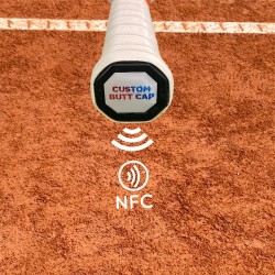 NFC Tag Tennis Butt Cap