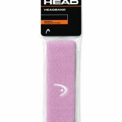 Head Logo Headband Μωβ