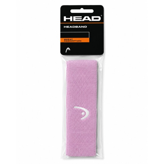 Head Logo Headband Μωβ