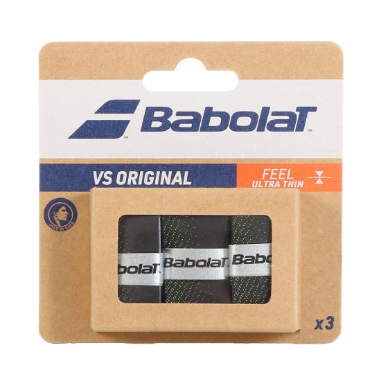 Babolat VS Original Overgrips x3 Black/Yellow