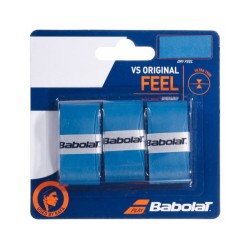 Overgrip Babolat VS Original X3 Azul - Empório Do Tenista