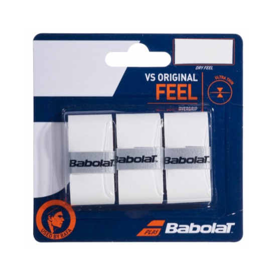 Babolat VS Original Overgrips x3 White