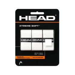 Head Extreme Soft Overgrips x 3 White