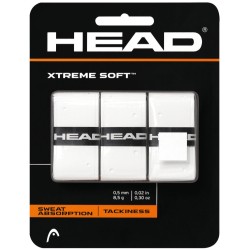 Head Extreme Soft Overgrips x 3 White