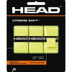 Head Extreme Soft Overgrips x 3 Yellow