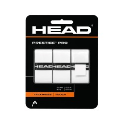 Head Prestige Pro Overgrips x 3 White