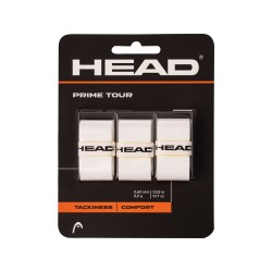 Head Prime Tour Overgrips x3 White