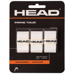 Head Prime Tour Overgrips x3 White