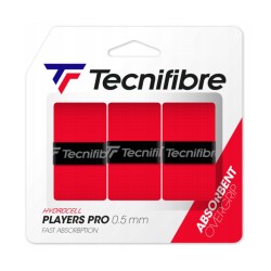 Tecnifibre Players Pro Overgrips x 3 Multicolour Padel