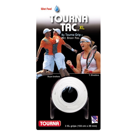 Tourna Tac XL Overgrips x3 White