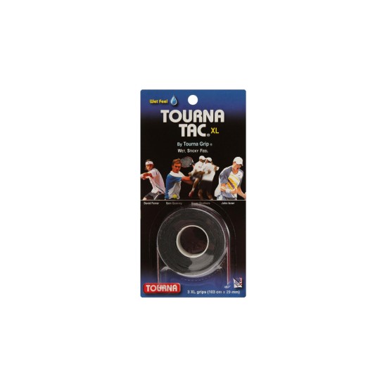 Tourna Tac XL Overgrips x3 Black