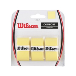 Wilson Pro Overgrips x 3 Κίτρινο Padel