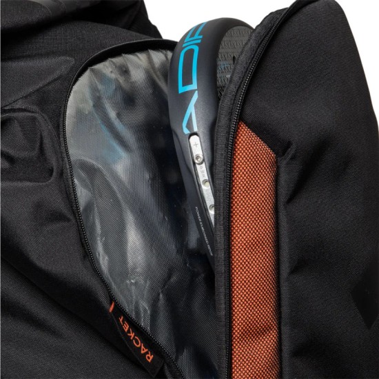 Adidas Multigame 3.4 Black/Orange Σακίδιο Πλάτης Padel