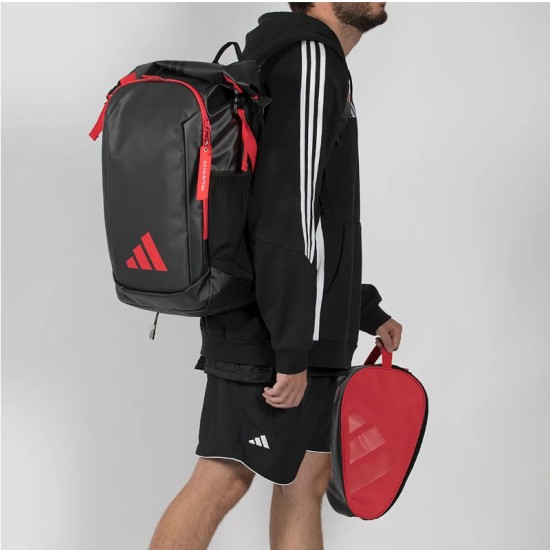 Adidas Multigame Black/Red Σακίδιο Πλάτης Padel