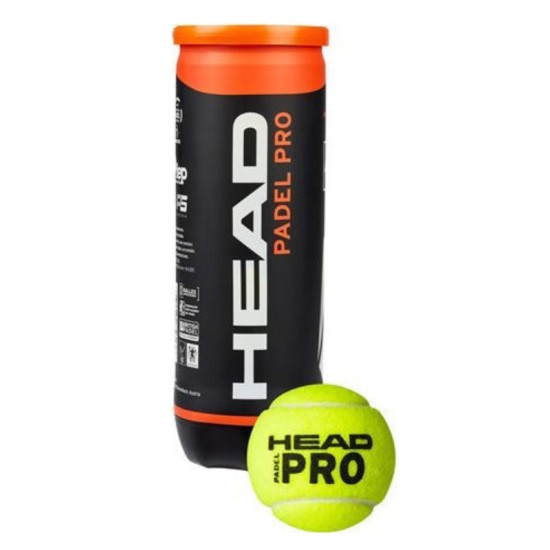 Head Pro x 3 Μπαλάκια Padel