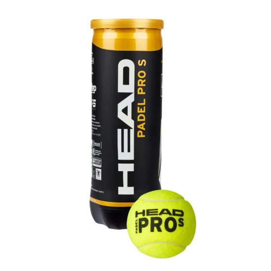 Head Pro S x 3 Μπαλάκια Padel