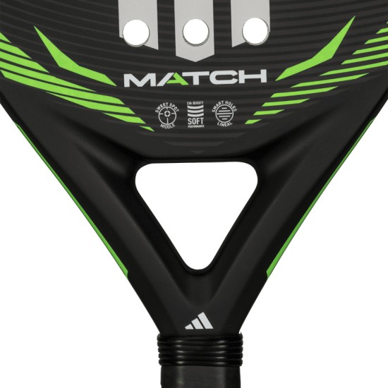 Adidas Match 2026 Black/Lime Ρακέτα Padel