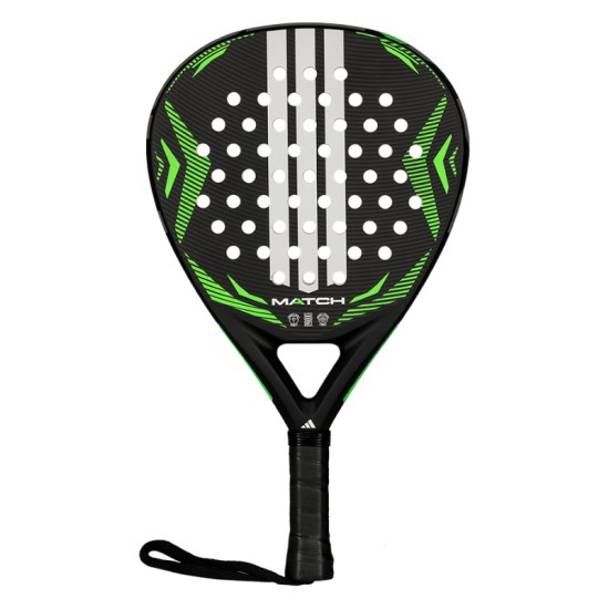 Adidas Match 2026 Black/Lime Ρακέτα Padel