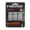 Head Padel Pro Overgrips x 3 Γκρι