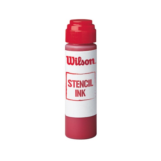 Wilson Super Ink Stencil Red