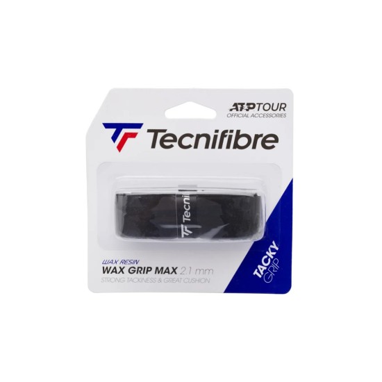 Tecnifibre Wax Max Replacement Grip Μαύρο