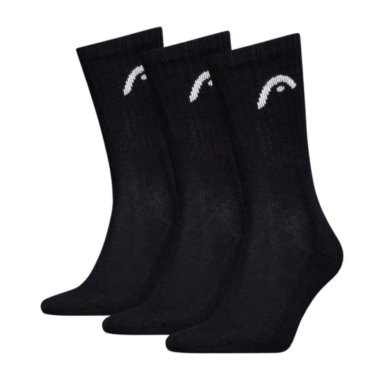 Head All Sports Training Crew Κάλτσες x 3 Black
