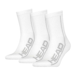 Head Performance Short Crew Socks x 3 White