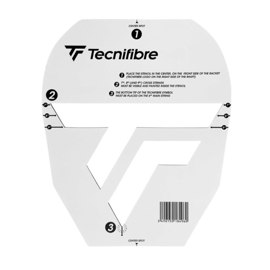 Tecnifibre Squash Stencil