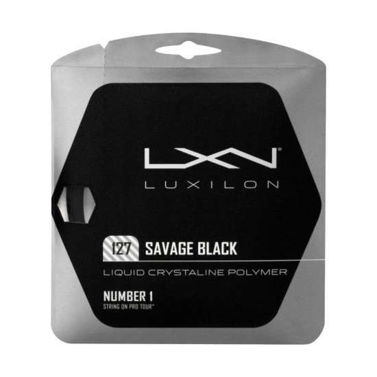 Luxilon Savvage 16/1,27mm Black