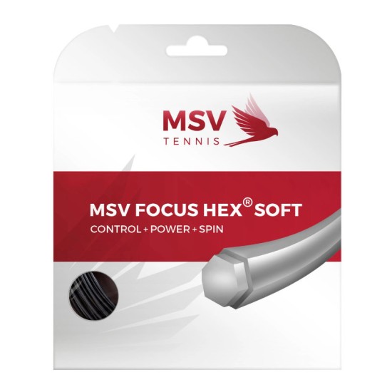 MSV Focus Hex Soft 17/1.20mm Μαύρο