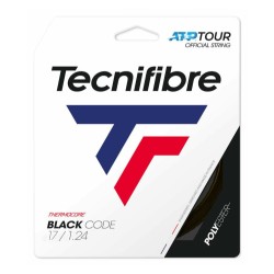 Tecnifibre Black Code 17/1.24mm Μαύρο