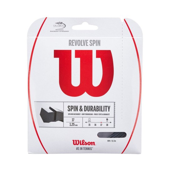 Wilson Revolve Spin 17/1,25mm Black