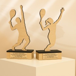 Custom Κύπελλα Τέννις | Εξατομικευμένα Βραβεία Τέννις για Τουρνουά #10