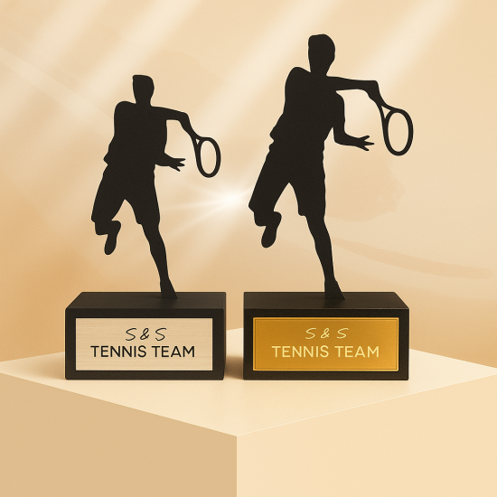 Custom Κύπελλα Τέννις | Εξατομικευμένα Βραβεία Τέννις για Τουρνουά #1