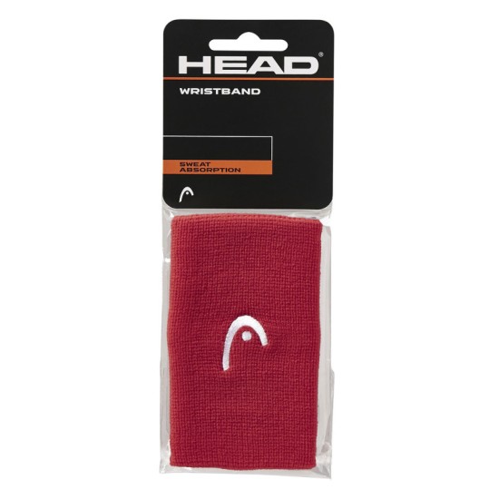 Head Logo 5" Wristband Κόκκινο