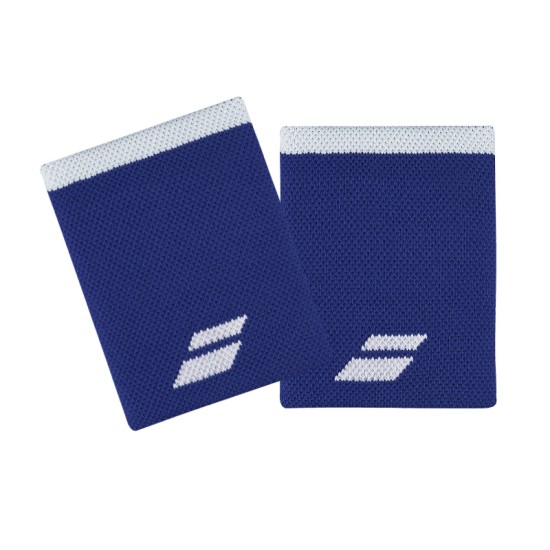 Babolat Logo Jumbo Wristbands Sodalite Blue