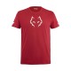 Babolat Cotton Tee Juan Lebron Red Dahlia