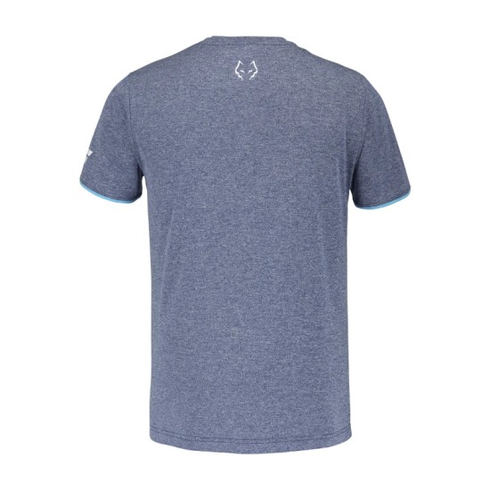 Babolat Crew Neck Tee Juan Lebron Estate Blue/Heather