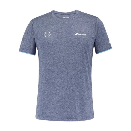 Babolat Crew Neck Tee Juan Lebron Estate Blue/Heather