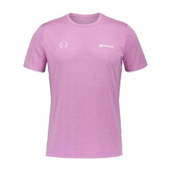Babolat Crew Neck Tee Juan Lebron Pink/Heather
