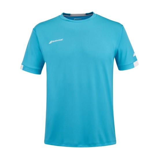 Babolat Play Crew Neck Tee Men Cyan