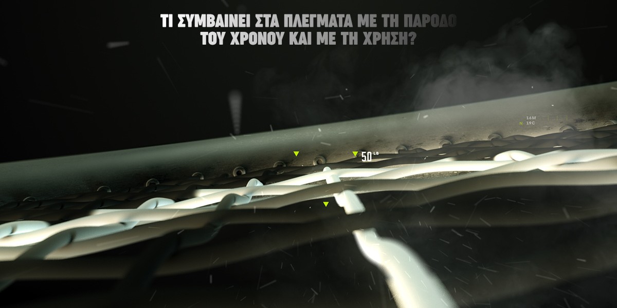 Τι συμβαίνει στα πλέγματα με τη χρήση?