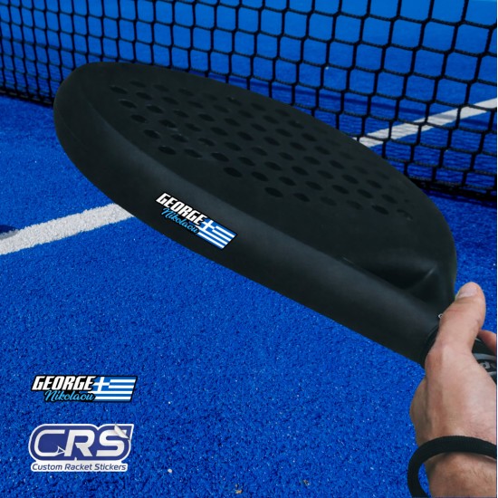 Custom Padel Racket Stickers