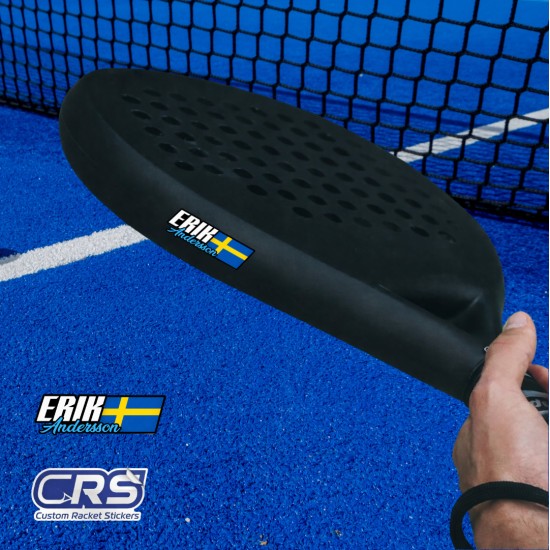 Custom Padel Racket Stickers